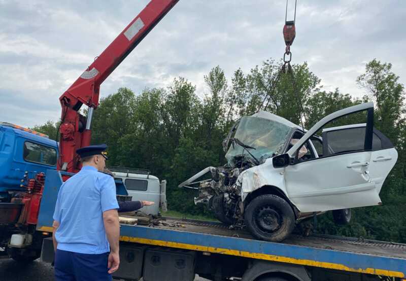 В Пензенском регионе произошла авария, в которой участвовали два легковых автомобиля